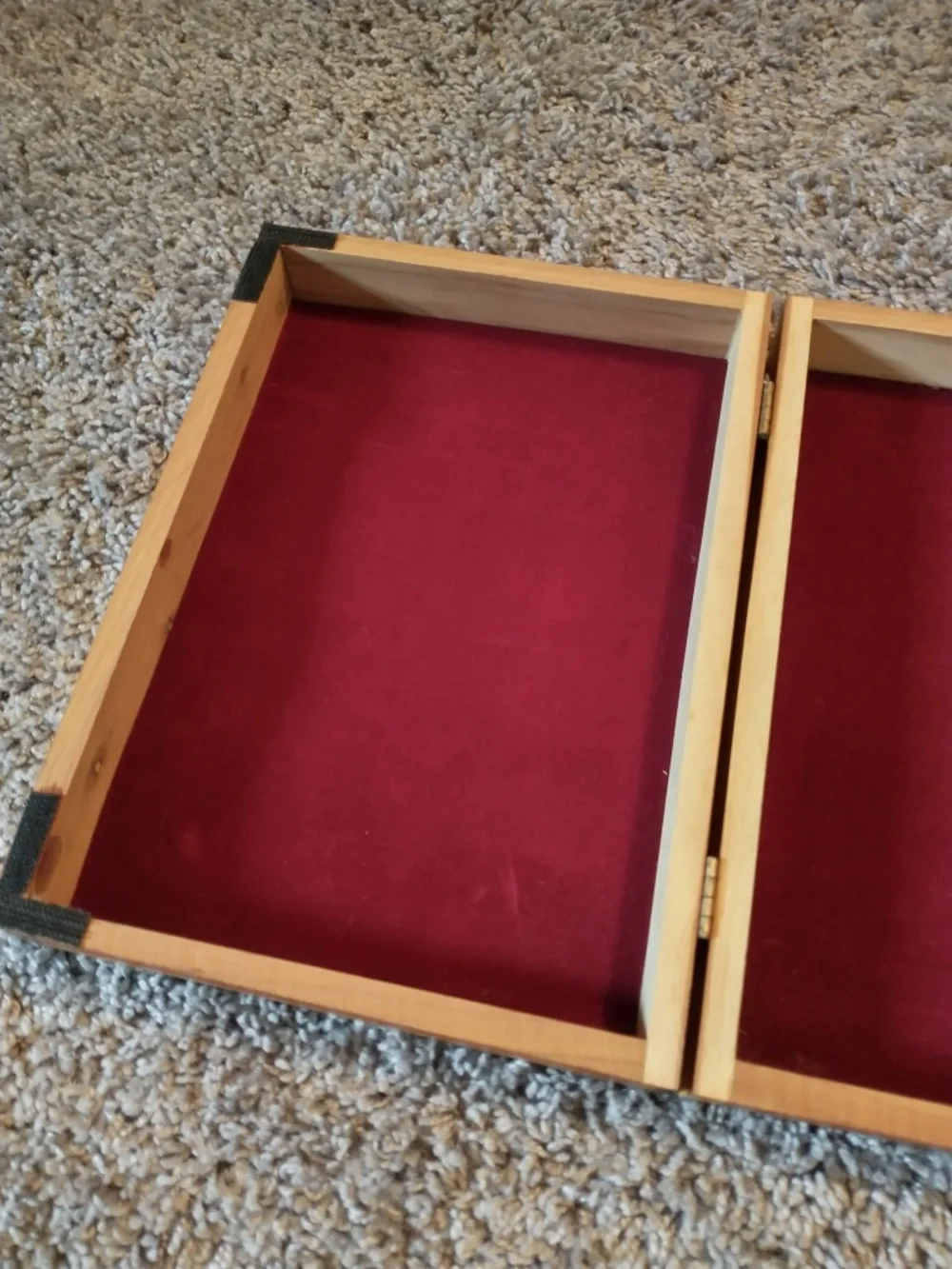 Footprints Poem Wooden Storage Box